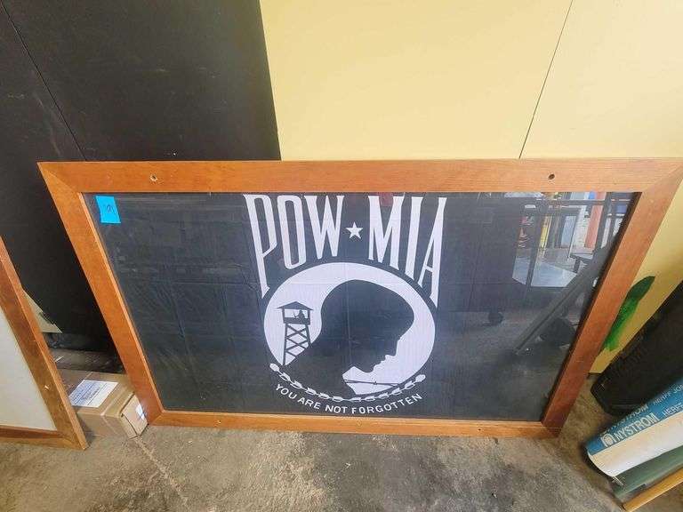 5x3ft POW*MIA YOU ARE NOT FORGOTTEN Sign