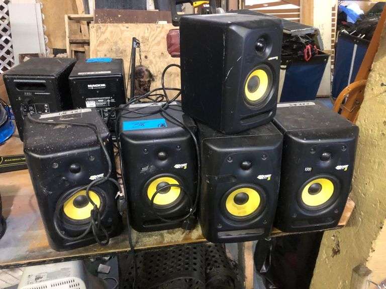 5 Rokit Powered 5 Speakers
