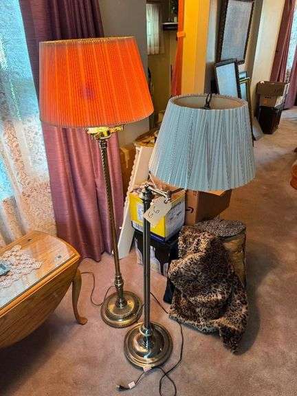 2 Floor Lamps