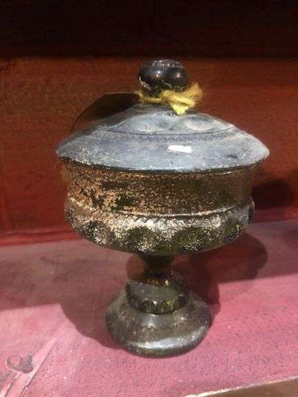 4 Decorative Glass Jars with Sand or Rocks
