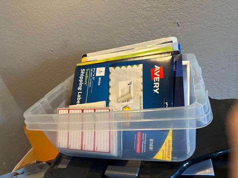 Contents On Printer & In File Cabinet Drawers Printer Not Included