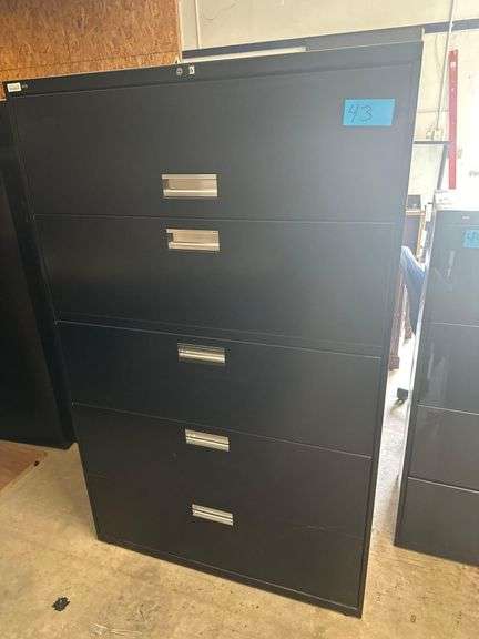 2 Hon Filing Cabinets 30 W. X 18F. X 52 H. - 42 W. 67 H. 19D.