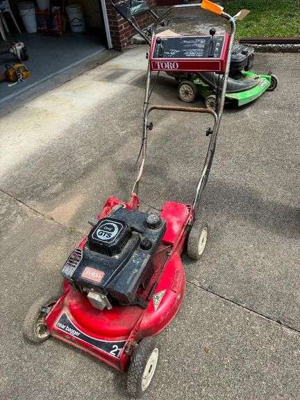 Toro 21" Push Mower with Rear Bagger