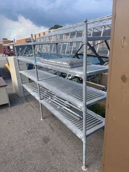 Metal Cooler/Freezer Shelving 10x6