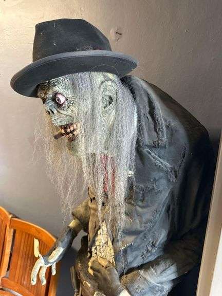 Zombie Cowboy Gunslinger Prop - 6ft Tall