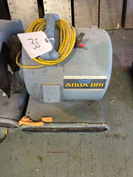 2 Aqua Dri Air Movers