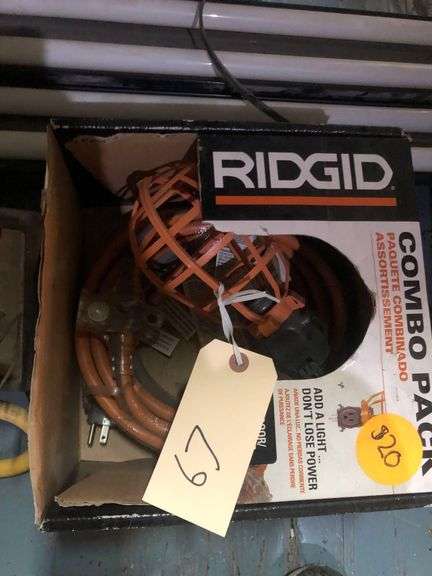 Ceiling Lights, Ridgid In Line, Multi-Outlet Cors, Spotlight