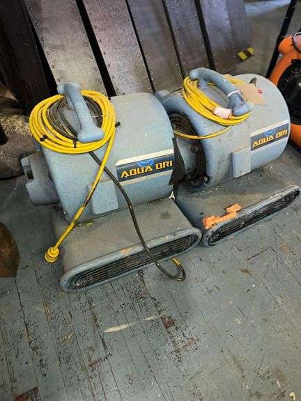 2 Aqua Dri Air Movers