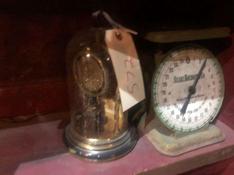 Sears Roebuck Scale, Click Inside Glass Holder