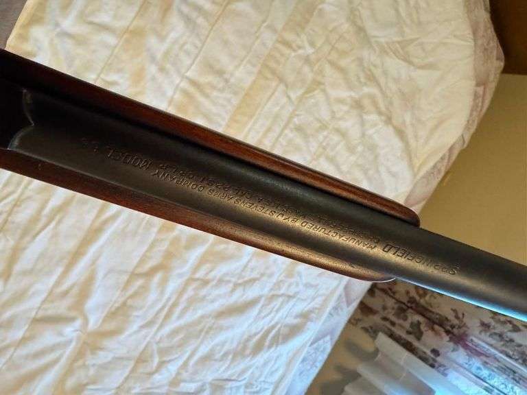 Springfield Model 56 Bolt Action .22 Rifle (All firearms will need to be picked up at a dealer - Sam Piccinini)  Preview of Guns will be at Master Ammo Co. in Rochester