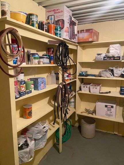 Contents of Shelves