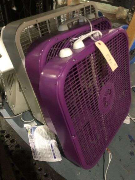 3 Square Floor Fans, LG Studio Works 700S Fan