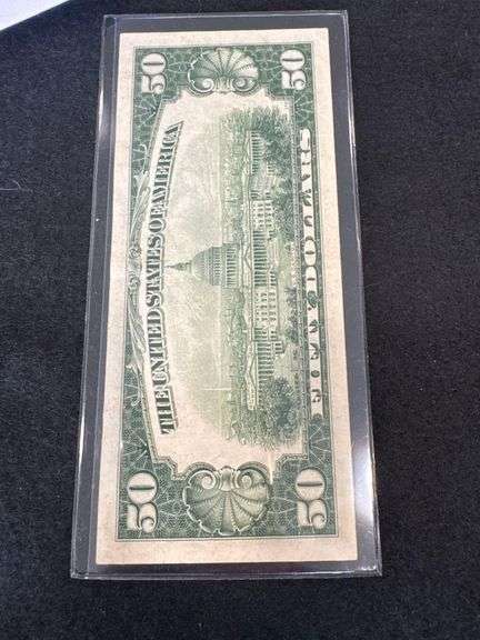 1950 B $50 Note