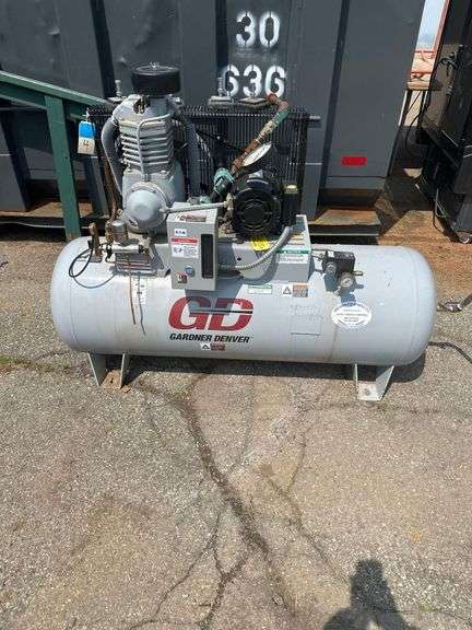 GARDNER DENVER 3 Phase Commercial Compressor 71 in. L. X 31 in. W. X X 41in. H.