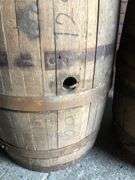 2 Wooden 55 Gallon Drums