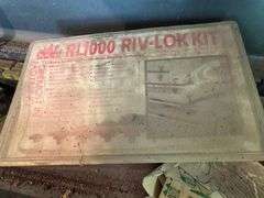 Vintage Snap On Tool Chest and Contents - Screwdrivers, Files, Wrenches, Etc - Includes Smaller Tool Box Sitting On Top