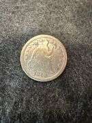 1848 - Seated Liberty Half Dime