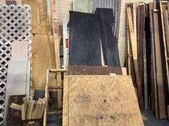 All Wood and Prop Lumber on the Wall, Turf, Mesh, Fencing