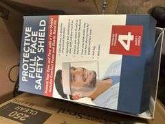 Pallet of Protective Full Face Safety Shields