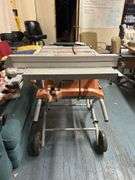 RIDGID 10in Portable Table Saw - Model R4510 - Serial No. Z94420453 - 120V