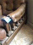 Brown Leather Armchair