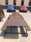 10 FT Folding Cafeteria Table