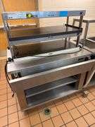 Serving Line For School Cafeteria 3 Pieces each is 46x28x59 Inches