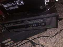 2 Monitors, Various Computer Mice and other Computer Parts, Multiple Disc Players, and Apevia Fan