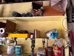 Contents of Top Shelves - Product, Hardware, Bulbs, Paiting Supplies, Etc.