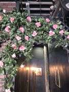 All Wall and Ceiling Decor Including Faux Plants, Vines, and Flowers, and Hanging Lanterns