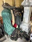 Horned Monster Krampus Costume Prop - 65in Tall