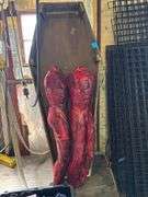 2 Bloody Body Props with 2 Tombs