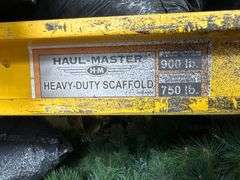 Haul-Master Heavy Duty Rolling Scaffold - Model 98979 - 900lb Capacity