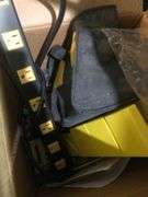 Box with Power Strip, Extention Cord, Other Items