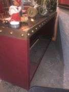8ft Wooden Bar Table (Contents NOT Included)