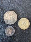 Canadian Silver Coins - 1918, 1921, 1912