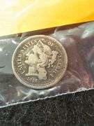 1866 Nickel Three Cents