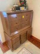Mid Century Dresser and Nightstand