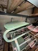 3 Amaco Electric Pottery Wheels and Benches