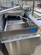 Large Lot of Stainless Steel Tables and Sinks - Including a 9’ Stainless Table, 8’ Table w Drawer, 3 Basin Sink, 12x8 L Shaped Table, 2 Table Top Shelves, 6’ Chest w/ Hand Washing Sink
