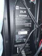 Skeleton DJ Animated Rolling Prop w/ EV 12in Powered Bluetooth Loudspeaker (Model ZLX-12BT) - Approx. 71in Tall