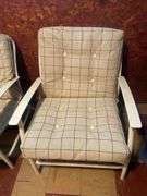 3 Piece Patio Furniture - 2 Chairs and 3 Seater