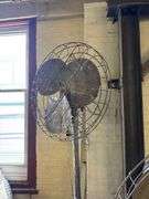 3 Large Metal Fans