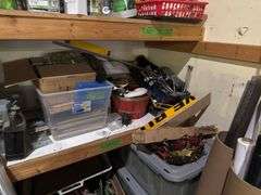 Huge Lot of Tools, Supplies, Screws, Misc. Items