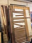 All Wood and Prop Lumber on the Wall, Turf, Mesh, Fencing