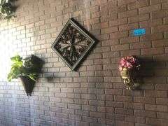 All Wall and Ceiling Decor Including Faux Plants, Vines, and Flowers, and Hanging Lanterns