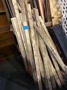 All Wood and Prop Lumber on the Wall, Turf, Mesh, Fencing