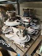 3 Amaco Electric Pottery Wheels and Benches