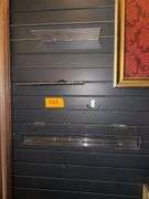 3 Clear Display Shelves - 1ft. 1ft. 2ft.