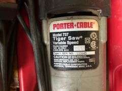 Porter Cable Variable Speed Tiger Saw - Model 737